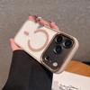 Прозрачный чехол Magsafe для бизнеса для iPhone 17 16 15 14 13 12 11 17 Pro Max с гальваническим покрытием и защитой камеры для iPhone 17 Air