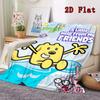 Wubbzy 2D Flat Pattern Flannel Blanket High quality All Seasons Warmth and Comfort Perfect for Christmas Gifts.NMT0928503