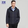 Romon Men's Milk Silk Spring/Autumn Jacket