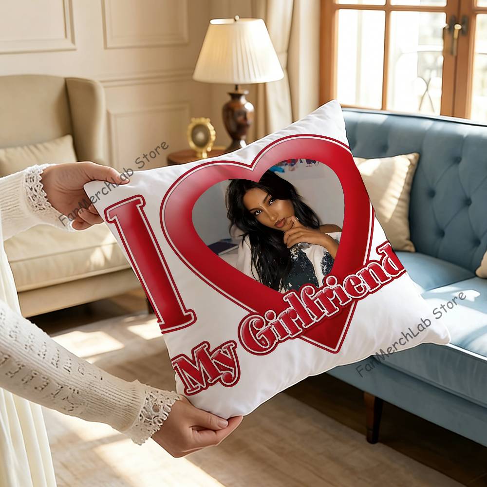 Singer LLara Raj Pillow Case For Sofa Decor Car Office Room Printing Cushion Cover Decorations and Protector
