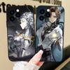 Чехол для телефона Lucy Animated Game R-Reverse 1999 для iPhone 17 Air 16 15 14 13 Pro Max 11 12 Черный Силиконовый Чехол