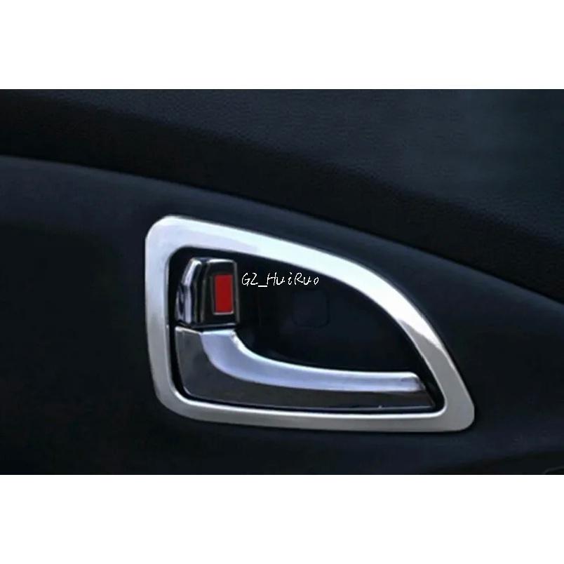 Внутренняя дверная ручка, накладка на рамку, 4 шт. для Hyundai Tucson ix35 2010 2011 2012 2013
