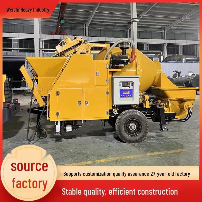 Weishi Concrete Machinery Mixer & Pump Truck Trailer