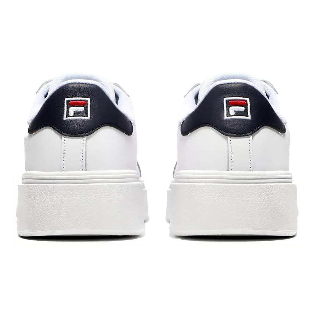 FILA Court Plumpy Low Top Board Shoes White / Black (Unisex) Skate Shoes 1TM01397D 147