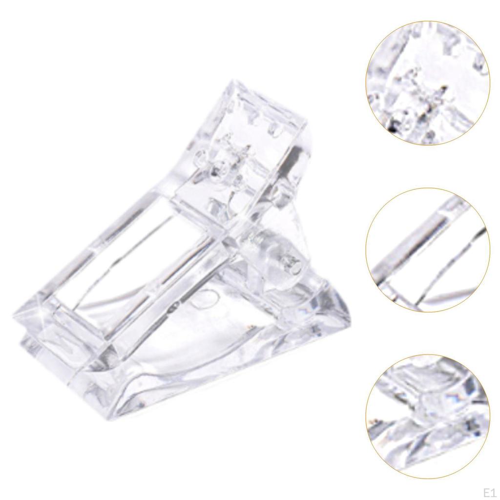 20 шт. зажимов для ногтей, аксессуары для зажимов для изгиба, многофункциональная сумка