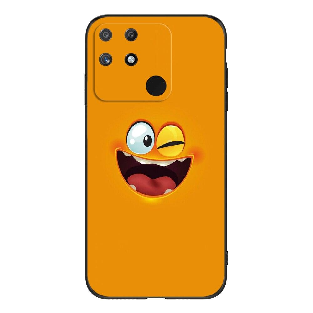 Для Realme Narzo 50A чехол 6,5 дюймов для OPPO Realme Narzo50A 50 A чехол RMX3430 чехол для телефона черный чехол из ТПУ милый забавный