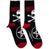 Носки Motley Crue Unisex для взрослых с черепом и костями