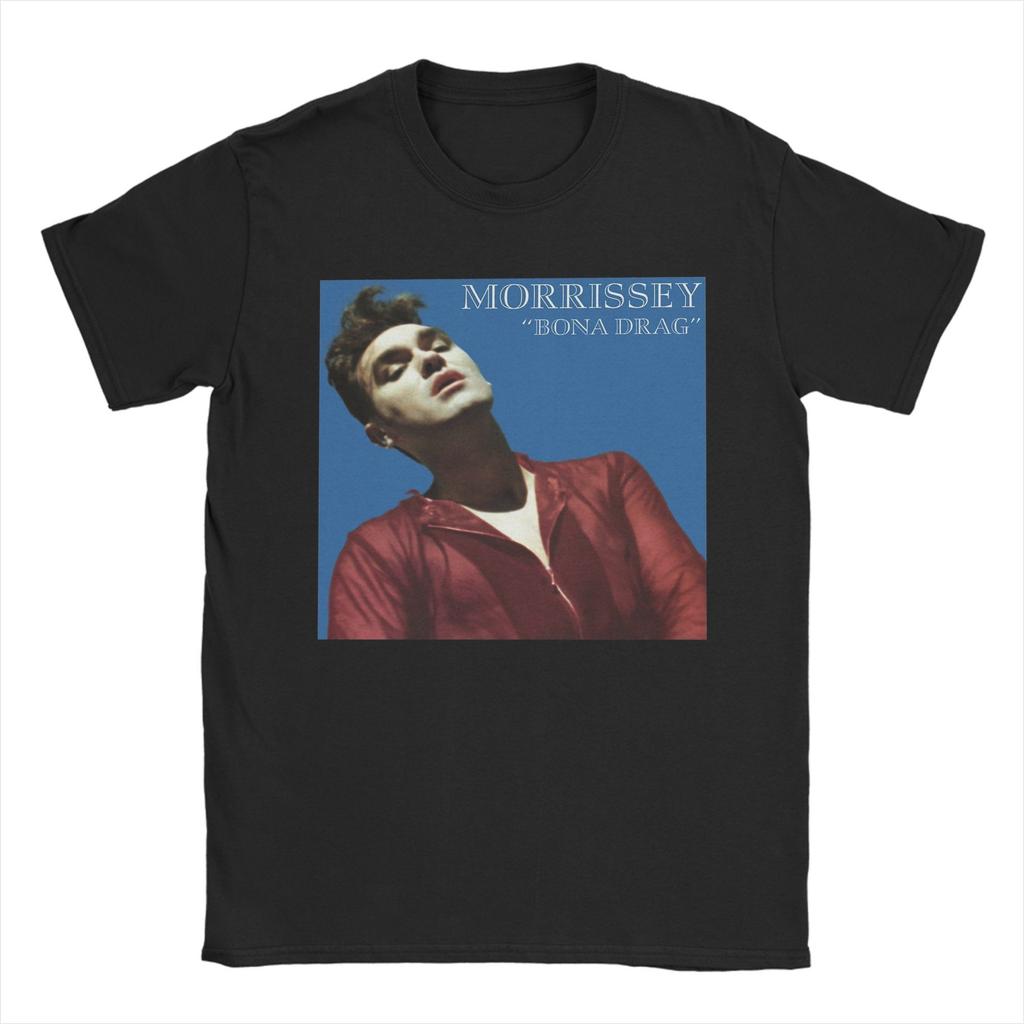 Мужская Женская Футболка с Графическим Принтом Morrissey Тур 2025 Хлопковая Футболка Одежда