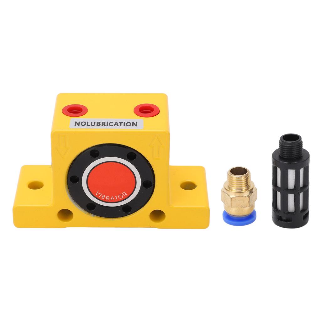 Pneumatic Air Vibrator G1 8 Inlet Outlet Sensitive High Rotation Speed Adjustable Pneumatic Turbine Oscillator