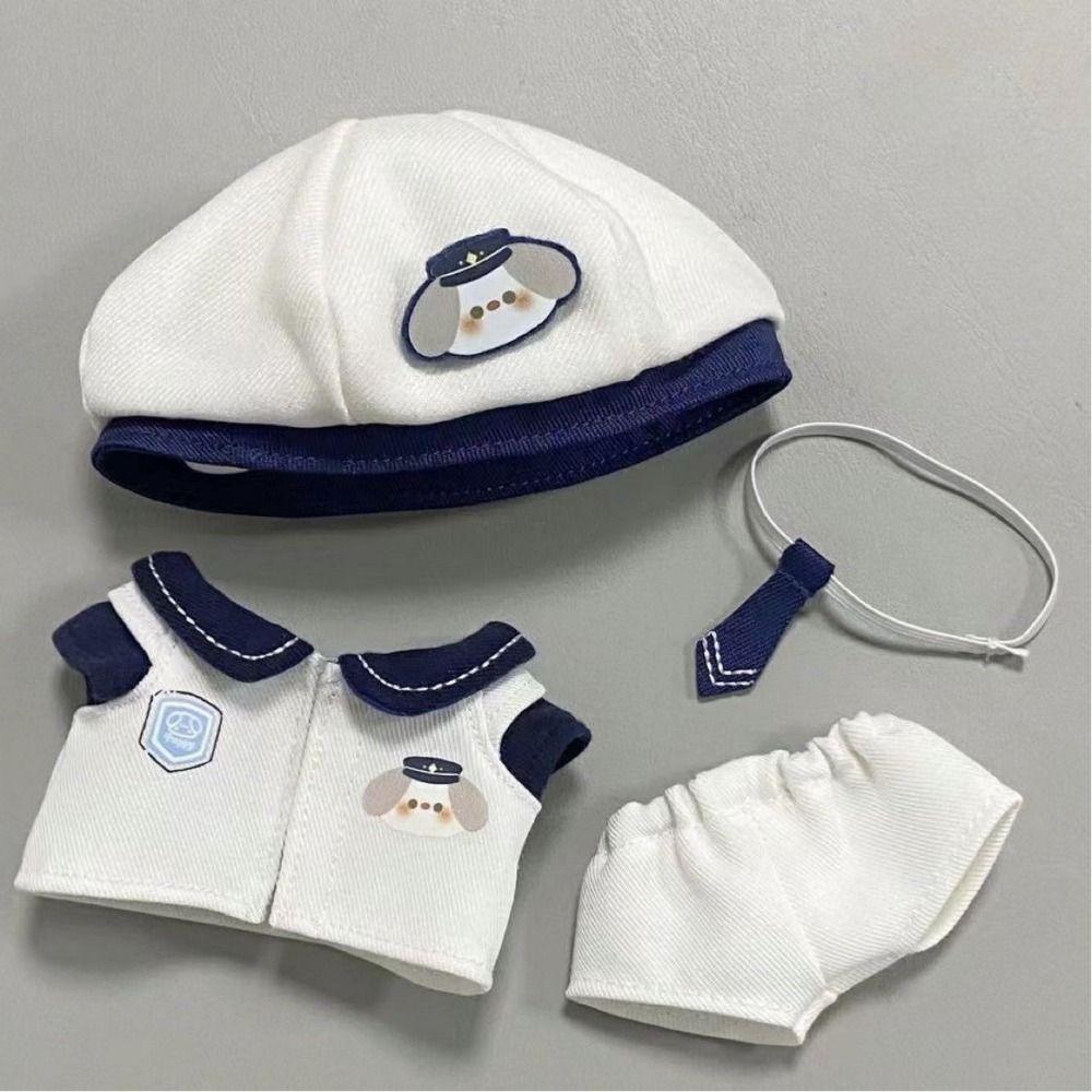 Soft Cotton Doll‘s Clothes Hat Idol Plush Doll Clothes 10CM Doll Clothes  Cotton Stuffed Doll