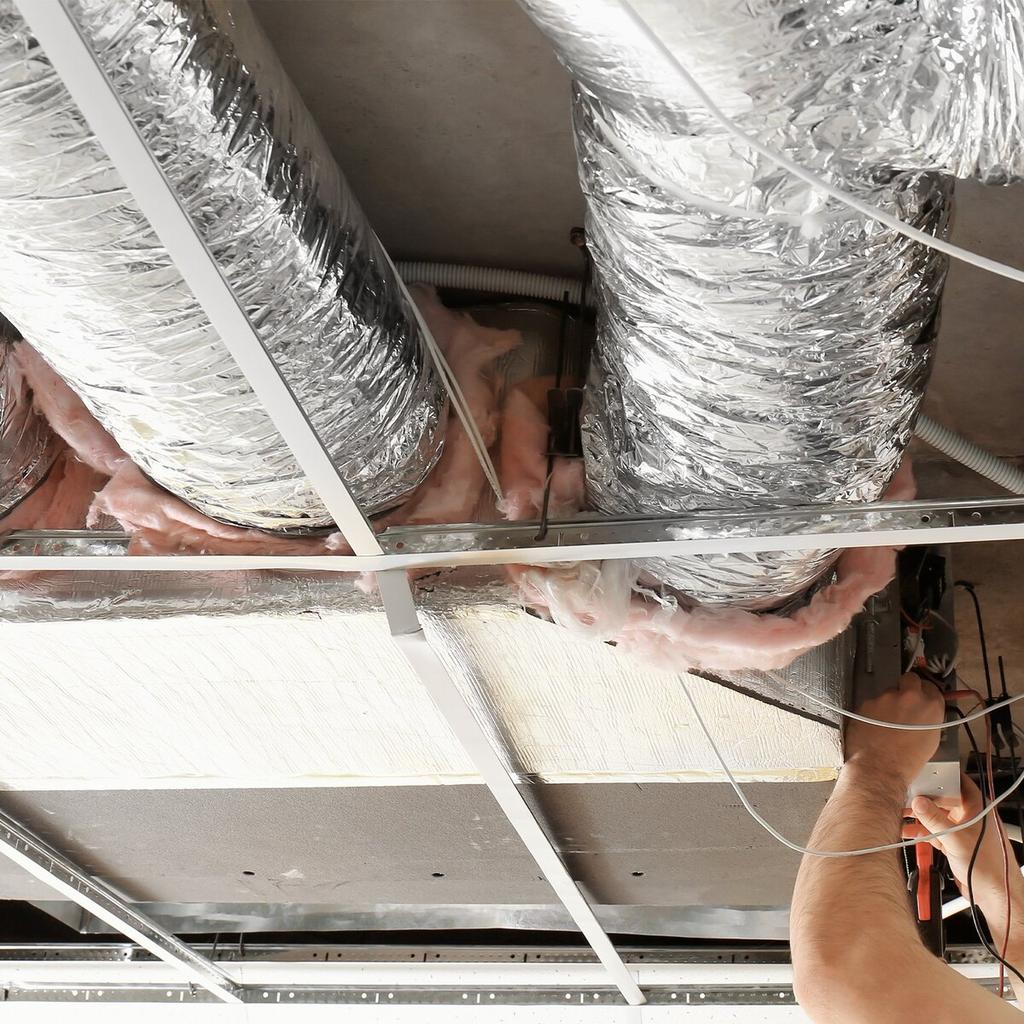 Dryer Vent Hose, 254MM Insulated Flexible Duct 7.62M Long with 2 Duct Clamps, Heavy-Duty Three Layer Protection for HVAC Heating Cooling Ventilation