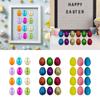 6Pcs Party Supplies Fillable Easter Eggs Favors Happy Easter Openable Egg Toys Plastic Easter Egg