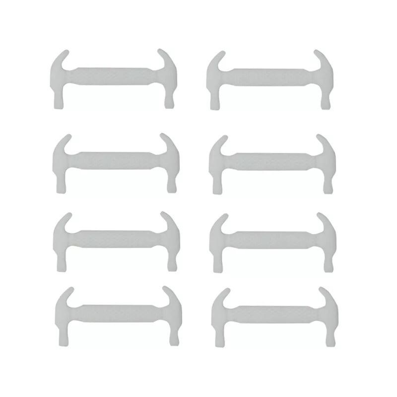 NO.8 10 шт./компл. силиконовые шнурки детские спортивные шнурки для бега эластичные шнурки без завязок кроссовки обувь шнурки с ремешком
