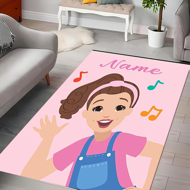 Custom personalization Ms. Rachel Area Rug - Perfect For Kitchen, Bathroom,Laundry Room Decor Large Size Available,Gift All Seasons