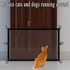 Dog Gate Pet Screen Mesh Gate Baby Puppy Indoor Safety Fence Guard with Hooks for House Stairs And Doorways