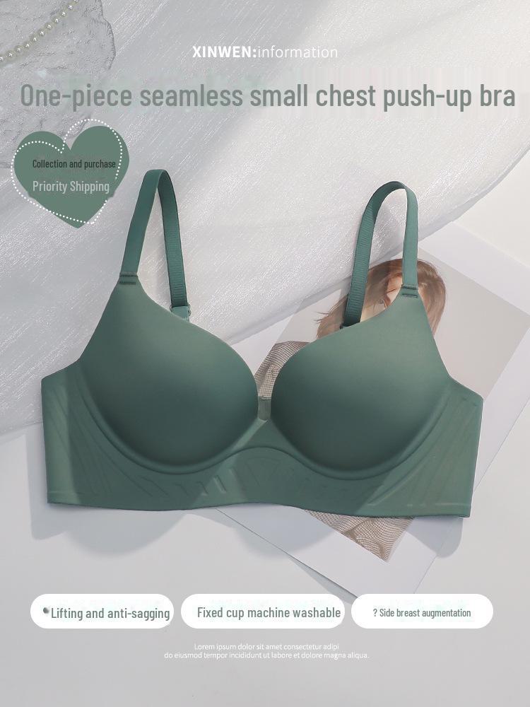 Комплект цельного бесшовного нижнего белья для девочек с поддерживающим бюстгальтером