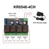 4-канальный WiFi умный переключатель с беспроводным реле DC 5V-48V и совместимостью с eWelink