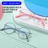 Online Classes Eye Protection Anti-blue Light Comfortable Eyeglasses Ultra Light Frame Kids Glasses