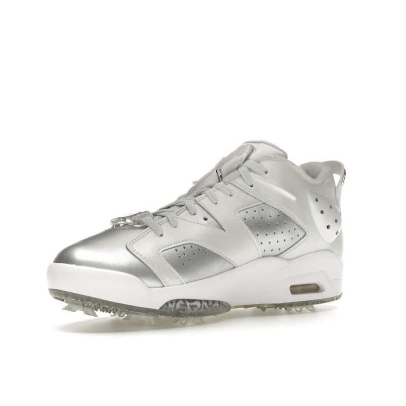 Air Jordan 6 Retro Low Golf Gift Giving Pack Men Sneakers Silver Photon-Dust Metallic-Silver FD6719-001