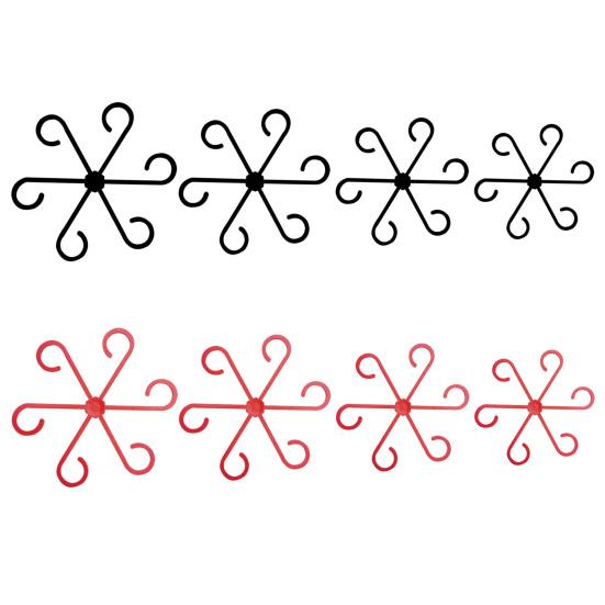 8 шт. держатель для стебля растения, опоры для стеблей вьющихся комнатных растений, многоразовые колышки для цветочных растений, крючки для стеблей, аксессуары для роста овощей, фруктов и цветов