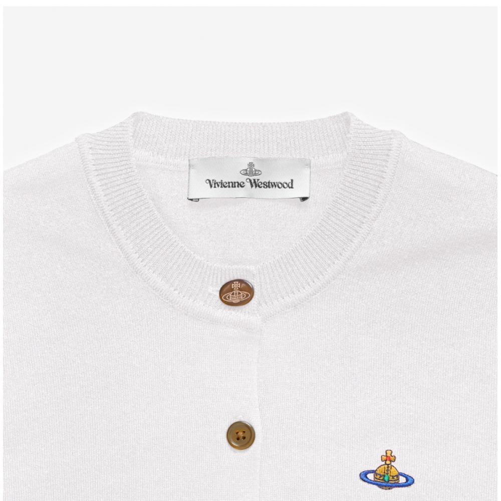 Vivienne Westwood Women Cardigan Orb Logo Wool Silk 1803002p Y001a P403