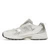 New Balance 530 Бело-серебристые мужские кроссовки Munsell-White Silver-Metallic MR530EMA