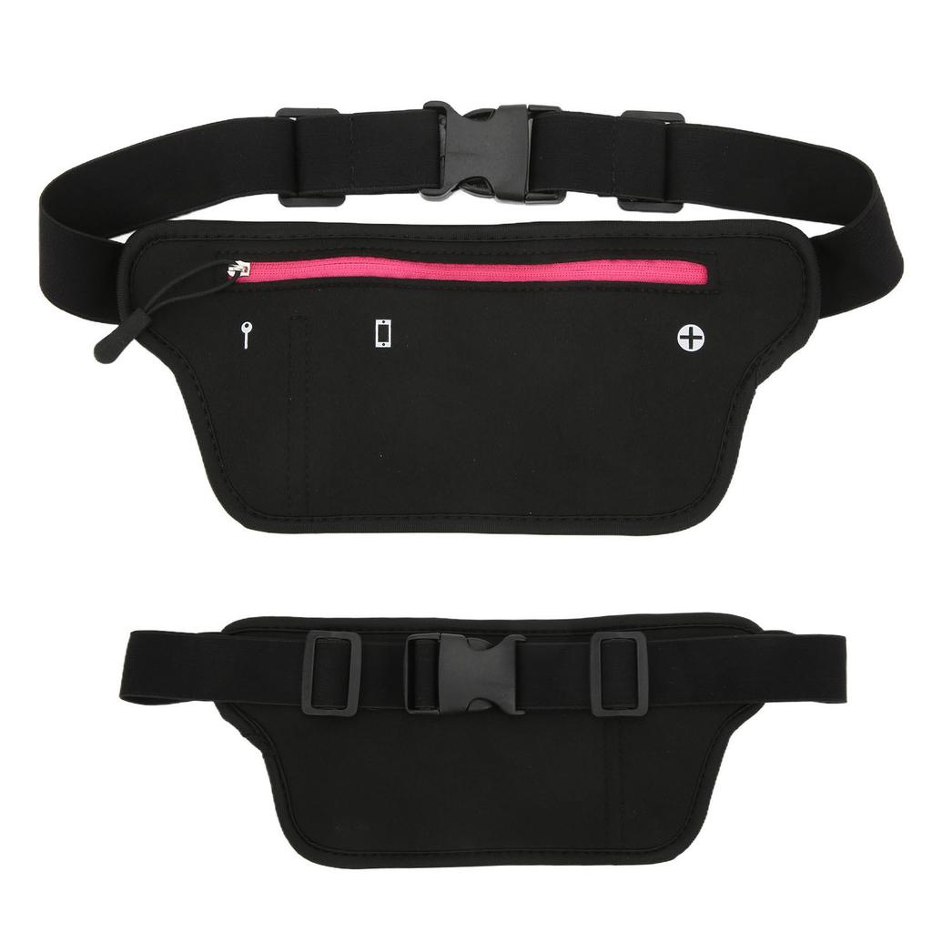 Waist Pack   Neoprene Running Waist Bag with Elastic Waistband for Men Women