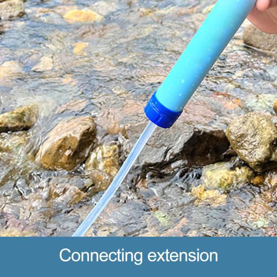 Персональный фильтр для воды, портативное устройство для очистки воды, система аварийной фильтрации воды для выживания на природе, кемпинга, пешего туризма