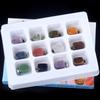 12Pcs/Box Small Pendant Natural Stone Amethyst/Agates Pendant For Jewelry Making DIY Necklace Bracelet Earrings Accessory