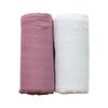 Set of Iikuru Gauze Swaddle Baby Bamboo Cloth Baby Afghan Blanket Set of 2 Bamboo Cotton Newborn Summer Autumn Winter Baby Gift Baby Preparation Y796