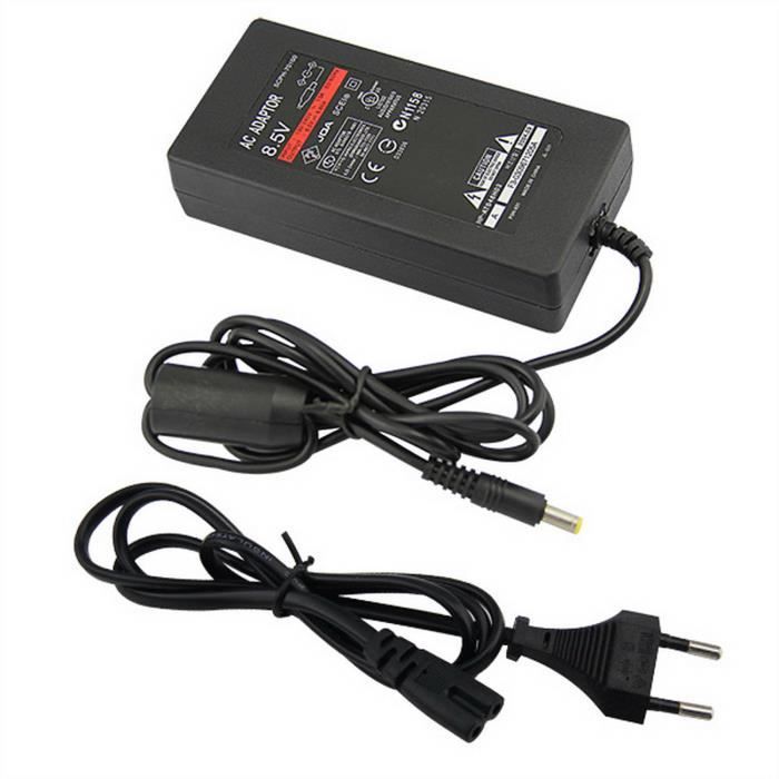 AC Adapter - NO NAME - PS2 - Mains Charger - Black - AC 100-240/DC 12