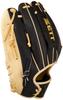 ZETT Pro Status Sosuke Genda Baseball for Second and Night Brown Size 4 Glove, Right-Handed Throw, Shortstop, Black/Pastel (1932N), (BRGB32450)