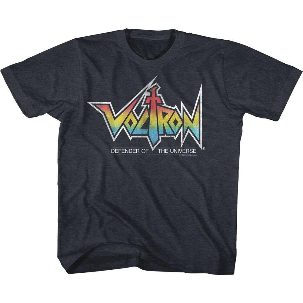 26 Kids Voltron Rainbow Logo Vintage TV Shirt Unisex T-Shirt