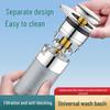 Stainless Steel Anti-Hair Pop-Up Washbasin Drain Filter