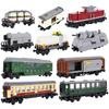 MOC City Creative Idea Train Rheingold Double-decker Transport Vehicle Carriage Building Block Bricks Kids DIY Technical Toys