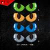 2piece Car-styling Car Window Stickers New Design PVC 3D Cat Eyes Sticker Car Personalized Custom Car Stickers And Decals
