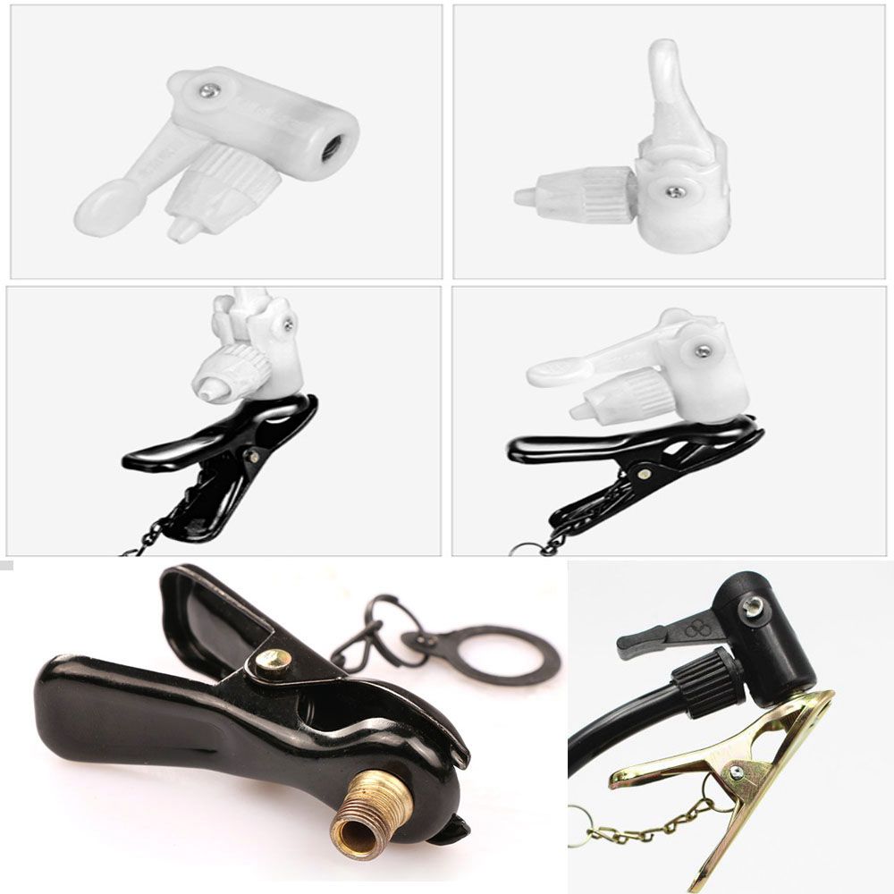 Аксессуары для велосипеда Насосы для шин Клапаны FV AV Насос для накачивания Насадка/зажимы Многоцелевая соединительная головка