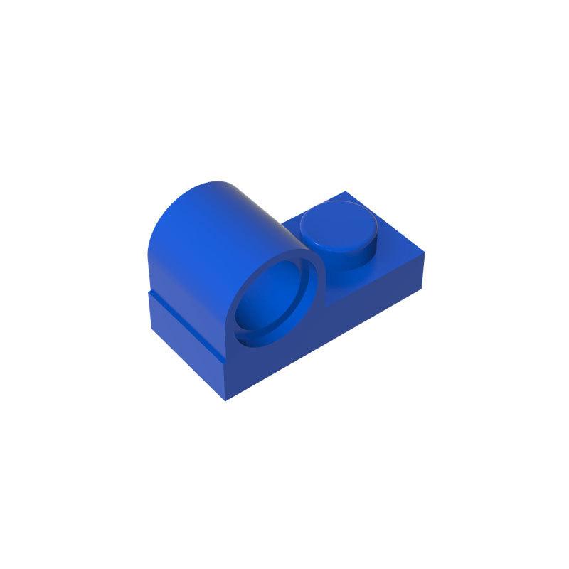 10PCS 11458 Modified 1 x 2 featuring Pin Hole on Top Block Moc Hue Attachments Works With Brick DO-IT-YOURSELF Children's Toy