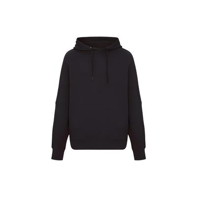 Calvin Klein Толстовка с капюшоном и длинными рукавами с принтом букв Унисекс толстовка Черный 40755ST-BAE