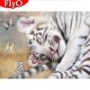 Алмазная картина Тигр горный хрусталь комплект Алмазная вышивка животных вышивка крестиком Алмазная мозаика ремесленный декор для дома
