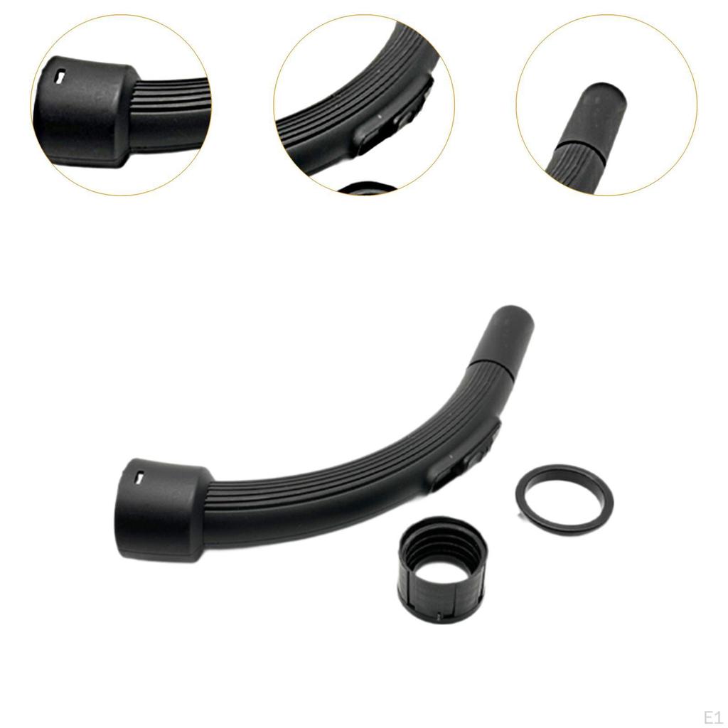 Концевой элемент шланга пылесоса с внутренним диаметром 32 мм, изогнутая ручка, монтажный аксессуар