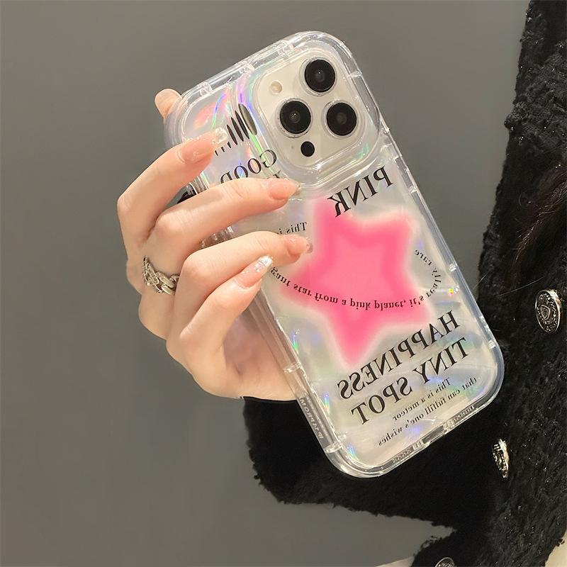 Чехлы для мобильных телефонов iPhone 11 13 XR 15 Pro Max 12 14 Pro Max Чехол для iPhone 16 7 Plus 8 Plus XS Max 6 15 Plus Laser Wave Pattern Anti-Drop Водонепроницаемый