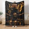 Football Player Celebration Blanket Soft Warm Cozy Suitable for Bed Bedding Picnics for All Occasions Modern Gift for Travel Home Birthdays