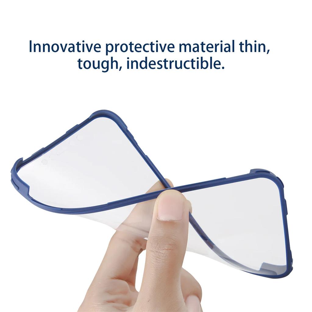 Противоударный чехол 3 в 1 с полной защитой 360° для iPhone 16E 16 Plus 15 13 12 14 11 Pro Max, закаленное HD, прочная защитная крышка