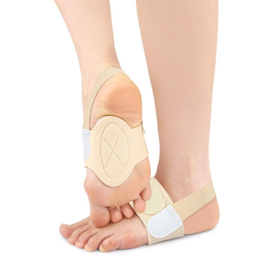 1 Pair Gel Comfort Flat Feet Insoles Adjustable Arch Support Insoles Plantar Uncomfortable