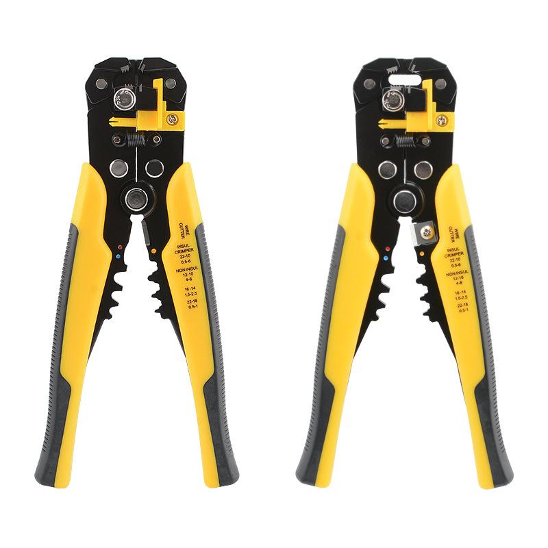 Ajiman 8" Multifunctional Automatic Wire Stripping and Crimping Pliers