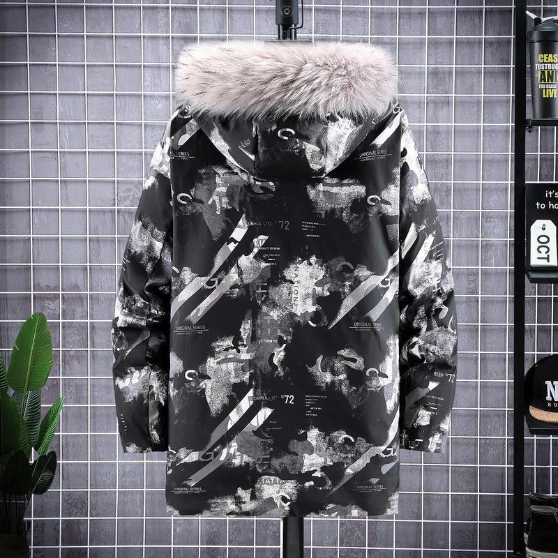 Мужская зимняя повседневная парка с капюшоном 12XL Plus Size Куртки Мужская модная утолщенная куртка Пальто Мужская верхняя одежда