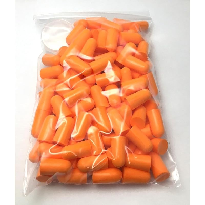Ear Plugs Comes with Carrying Case Antibacterial Soft Type 60 Pairs (120 Pieces) Large Capacity for Sleeping Noise Countermeasures