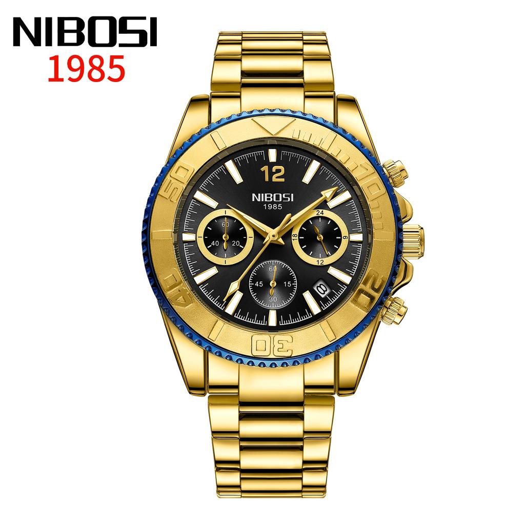 Роскошные деловые мужские часы с хронографом из нержавеющей стали с большим циферблатом, кварцевые часы с подсветкой, наручные часы Relogio Masculino