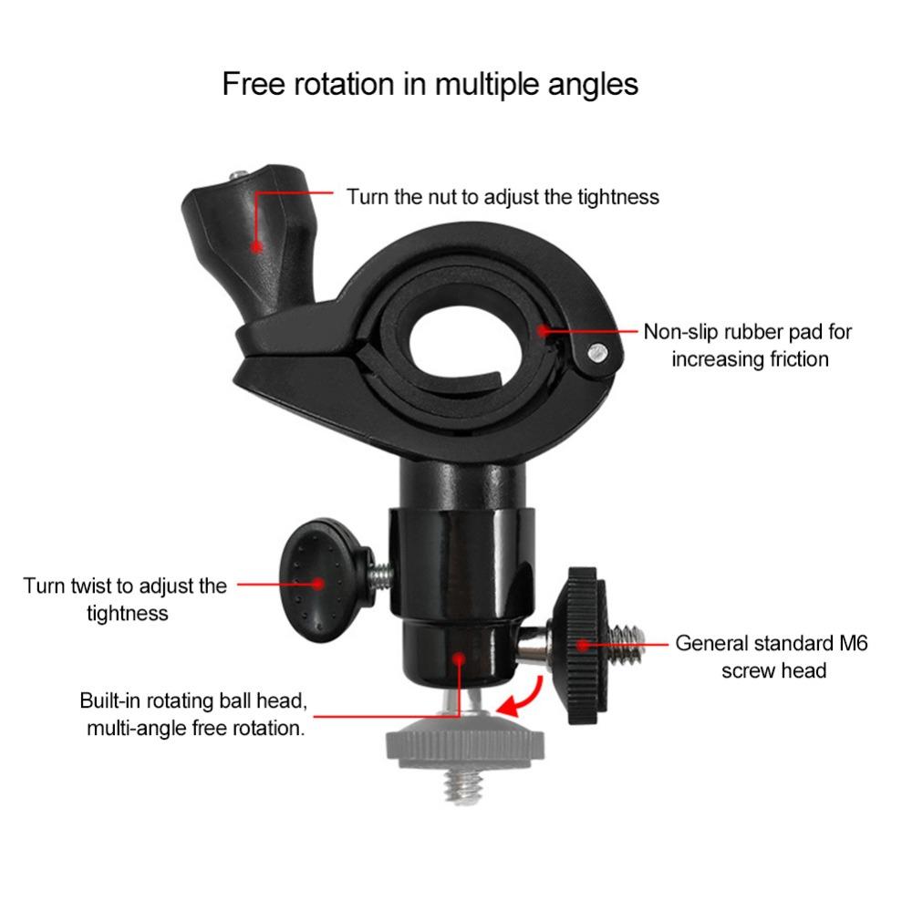 Non-slip Rearview Mirror Mount Universal Motorcycle Mount Universal Mount Bracket Outdoor Cycling